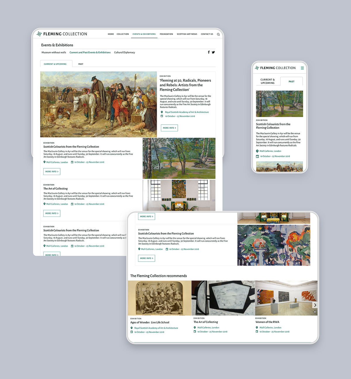 Image showcasing website content on both desktop and mobile, displaying versatility for a smooth user experience.